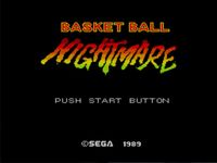 Basketball Nightmare, capture décran